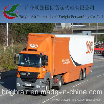 TNT International Express Lieferung von China nach Belgien